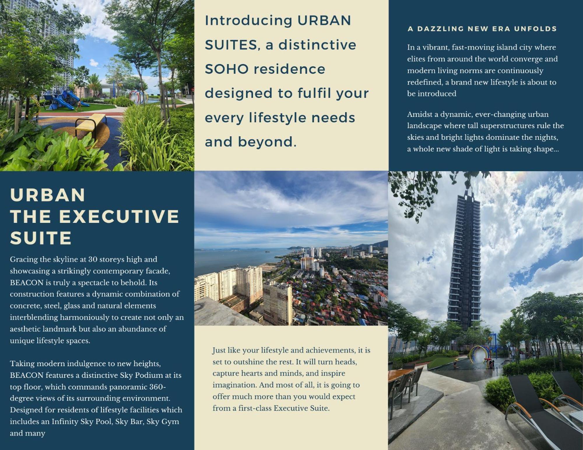 Urban Suites - Penang 日落洞 外观 照片